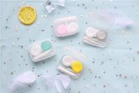 Mini set for a soft contact lens (Kits for contact lenses) B25-case