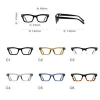 Plastic TR90 frames for glasses with Blue Ray Cut protection FOCUS FCS2191
