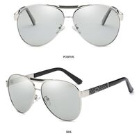 Photochromic glasses with blue light and UV protection 2699-GT