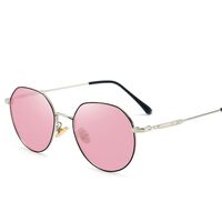 Очки металлические фотохромные с защитой от синего света 9644-GT