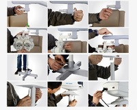 Рабочее место офтальмолога, комбинированный стол + кресло S-600B