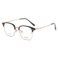 Hibrid, metal + TR90, Blue Block glasses with hinge thread blue light protection FENQI F8151