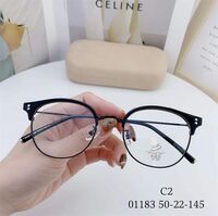 Оправа гибридная, металл + TR90, линзы с Blue Block покрытием SANTA 01183