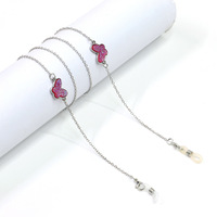 Металлическая цепочка для очков с кулоном GL1050