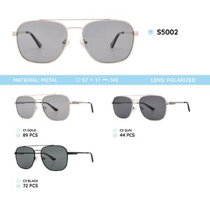 Metal frames polarized sunglasses S5002