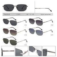 Rimless polarized metal sunglasses with nylon lenses Eberhard EH21087