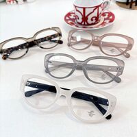 Plastic TR90 glasses with Blue ray cut, with case, KY27005