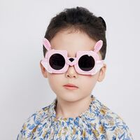 Polarized silicone sunglasses with UV400 protection for kids T22148-OU