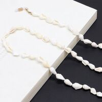 Non-slip seashell chain, for glasses and masks GL297