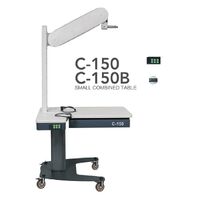Ophthalmologist workstation, combined table C-150/C-150B, tabletop 870*680 mm