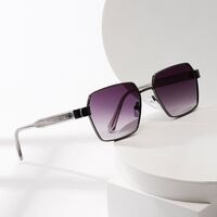 Plastic + metal square sunglasses for men Elit CB-1304-EL