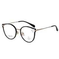 Titanium + plastic TR90 extralight frame with Blue Ray Cat MAMO T22056