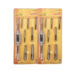 Набор метчиков с держателем, 8 штук, M3-M12 не для оправ