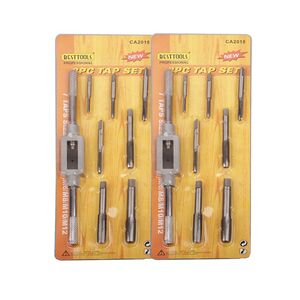 Tap set with holder, 8 pieces, M3-M12 not for frames