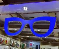 Рекламные очки с LED-подсветкой FRAME-LED-3, длина - 100 см