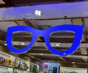 Рекламные очки с LED-подсветкой FRAME-LED-3, длина - 100 см