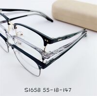 Hybrid frame, metal +tr90, with Blue Block protection SANTA S1658