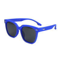 Polarized silicone sunglasses with UV400 protection for kids T11070