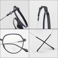 Оправа комбинированная с линзами Blue Ray Cut MAMO T22022