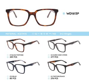 Plastic acetate eyeglasses frame WD1613P