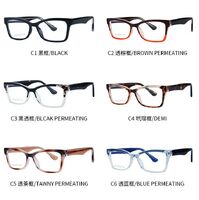 TR90 plastic frame or glasses with blue light protection, with spring hinges FA87238