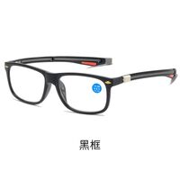 Plastic magnetic glasses for reading, with Blue ray cut protection, diopters from +1.00 to +4.00, RMC=62-64, KY522-3挂脖老花