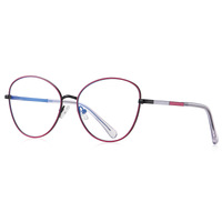 Windy spelling  style metal blue blocker frames for glasses MORE 3054