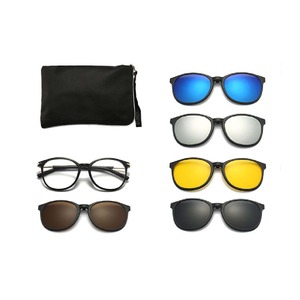 El Dorado frames with polarized sunshades set (clip-on) on magnet 2354A/2254A (5 pieces)