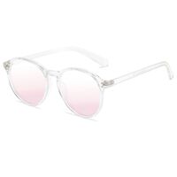 Plastic TR90 glasses with Blue ray cut protection, with case TR2069腮红-2