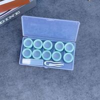 Мини-набор для мягких контактных линз + 5 контейнеров для хранения J1-6多副磨砂套装