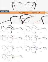 Plastic TR90 nylor frame for women with spring hinges T938-DA