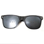 黑框多孔镜 Перфорационные очки-тренажёры с тремя отверстиями в линзе