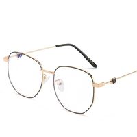 Metal glasses with blue light and UV protection 9803-2-GT