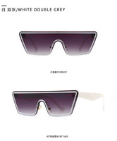 Солнцезащитные очки Elit цельные в современном стиле 0856