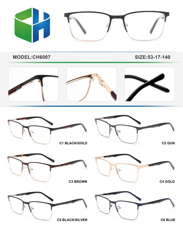 Оправа металлическая с флексом CH6007-DA