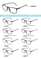 TR-90 plastic frames for glasses with spring hinges MZ08-01