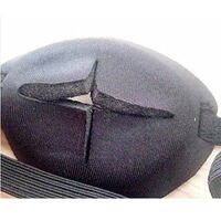 Повязка офтальмологическая на глаз (пират) в индивидуальной картонной коробке 单眼遮盖眼罩带包装