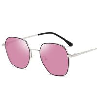 Очки металлические фотохромные с защитой от синего света 9665-GT