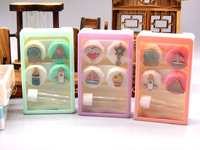 Mini set with contact lens cases XF6091, 2pcs