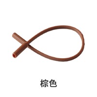 Silicone string eyeglasses holder 17/20 cm, hole Ø5 mm 