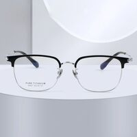 Оправа полуободковая сверхлёгкая титановая MAMO PT08097