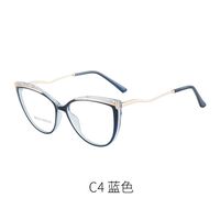TR90 plastic frame or glasses with blue light protection, with spring hinges FA87112