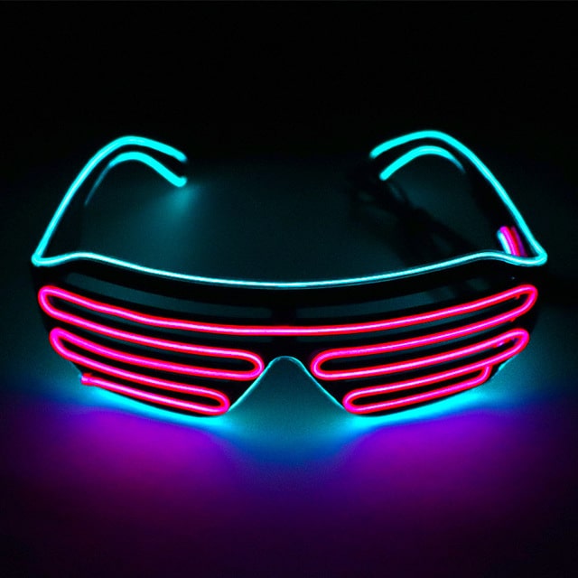 Neon light LED glasses SC-YJ006 