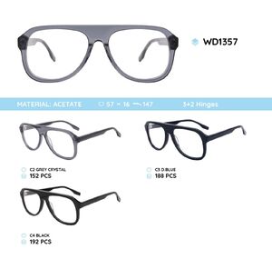 Plastic frames for glasses acetate material WD1357