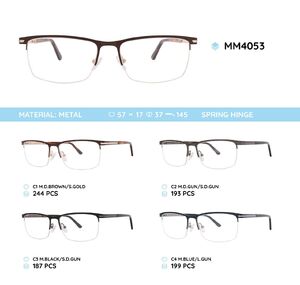 Metal nylor men's frame for glasses MM4053