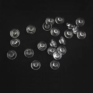 Round polyvinyl chloride nose pad, Ø8.5 mm (set of 1000 pairs)