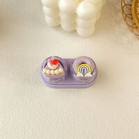 Mini soft contact lens kit retractable W-CT12蛋糕款