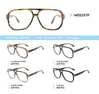 Plastic acetate eyeglasses frame WD2257P