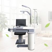 Рабочее место офтальмолога, комбинированный стол + кресло S-780-2