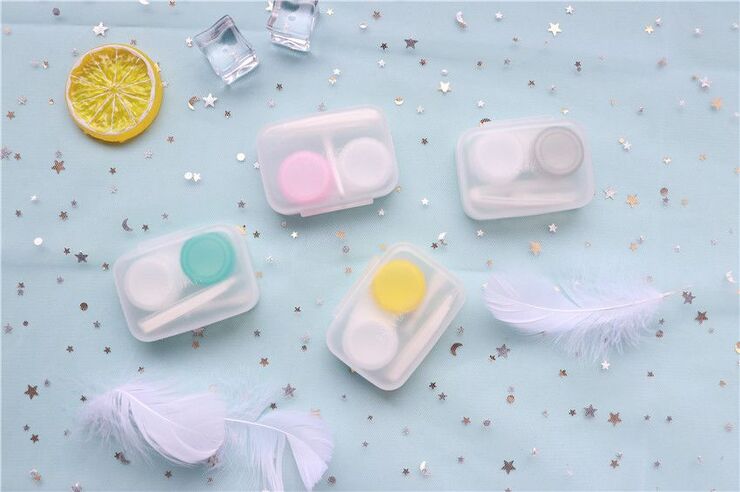 Mini set for a soft contact lens (Kits for contact lenses) B25-case